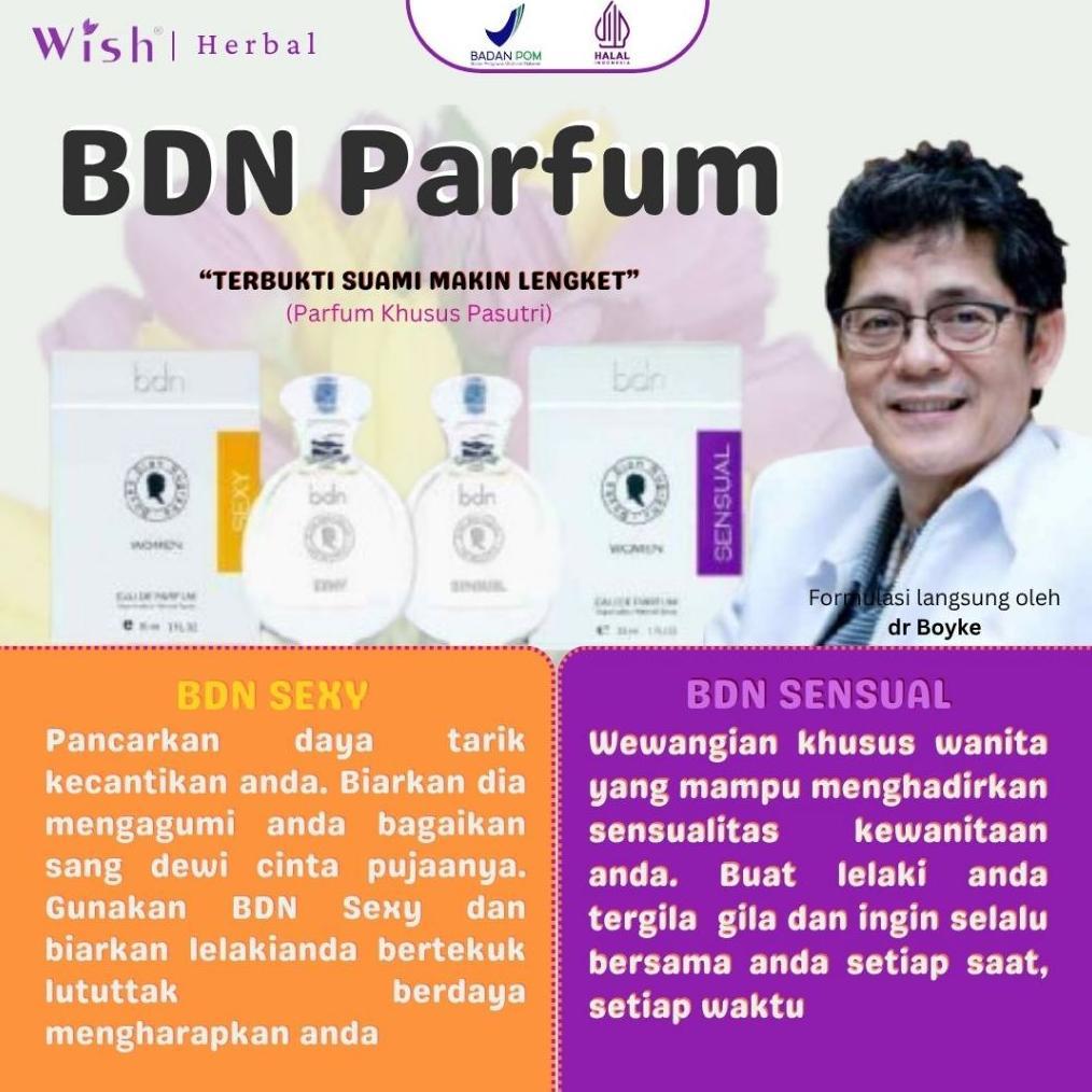 Lau BDN parfum - parfum original Dr. boyke -parfum pasutri35ml