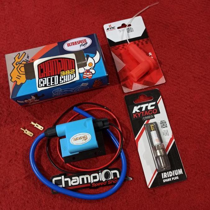 Paket Koil Cop Busi Iridium KTC Kytaco Vario 125 Vario 150