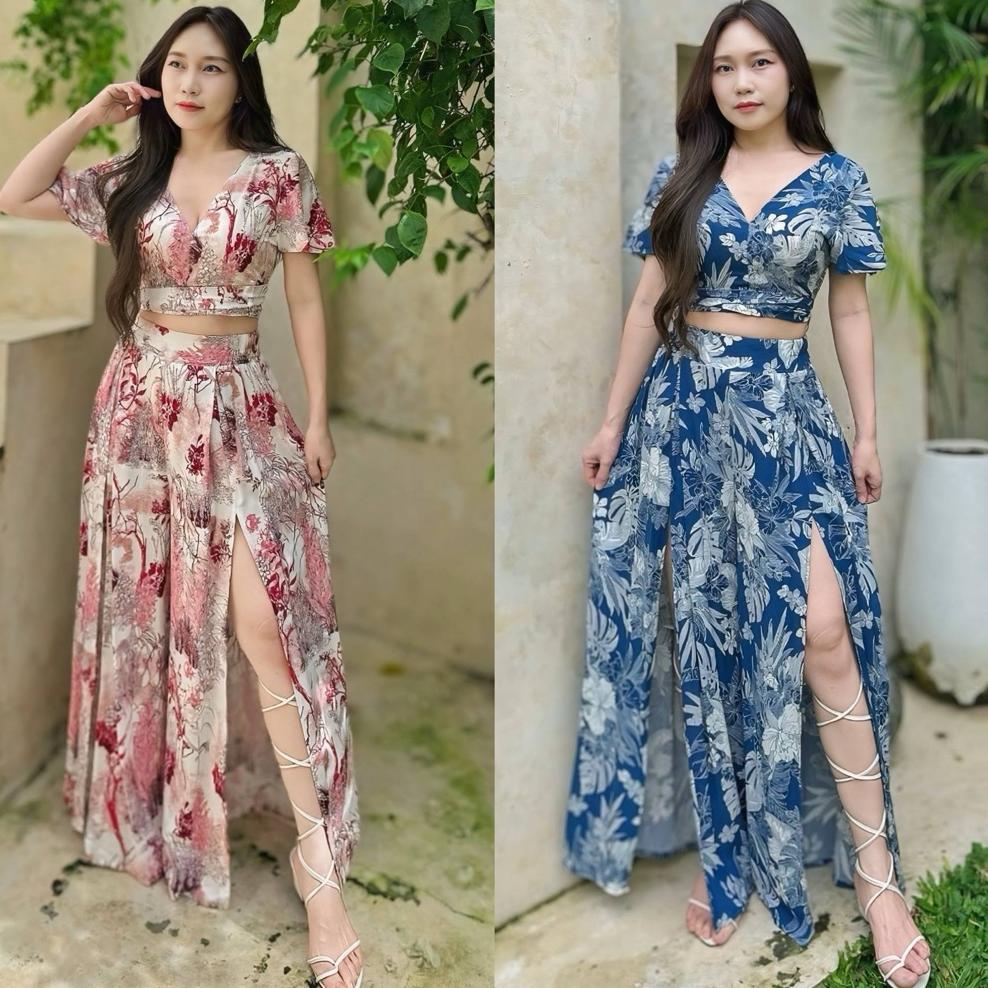 Tantanshop88/Renata Set/Setelan Wanita/Setelan Sexy/Setelan Pantai/Setelan Bali/Korean Style