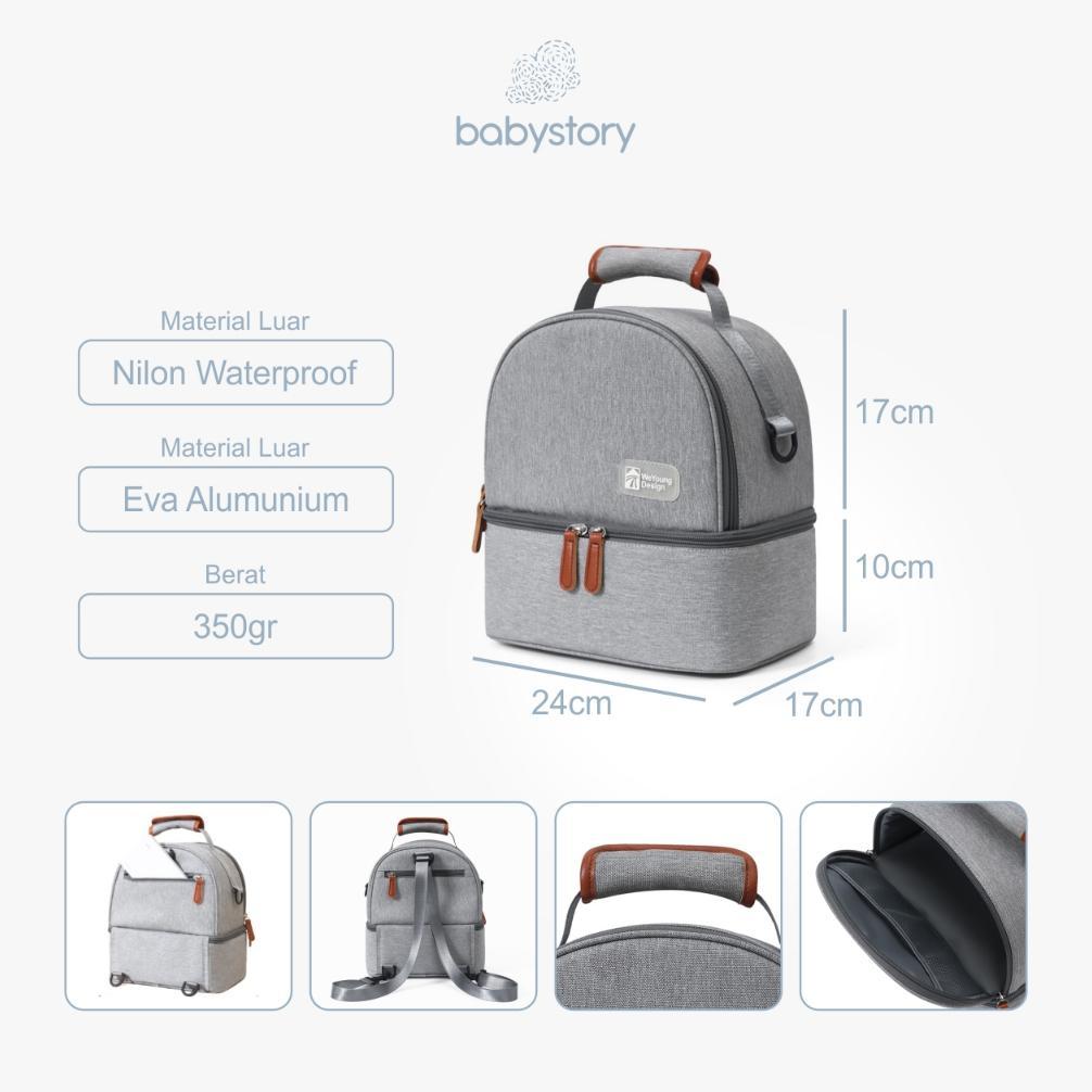 Cooler Bag Asi Tas Penyimpanan Asi Sling Cooler Bag Tas Asi