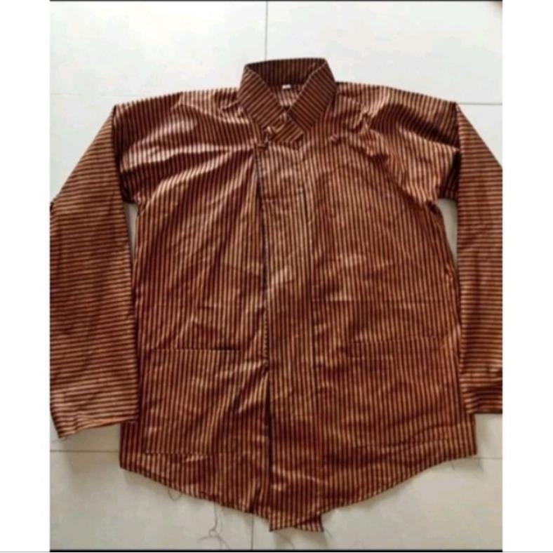 Diskon Surjan Lurik Pria Dewasa Baju Adat Jawa S-Xxxl