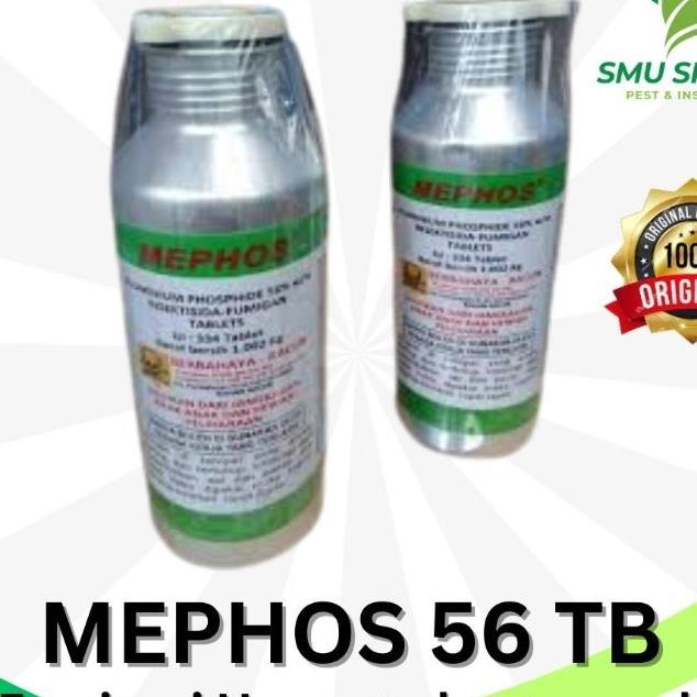 Mephos 56 Tb Fumigan Phospine Obat Pengendali Racun Hama Gudang Jagung Beras Cengkeh Tembakau Gandum