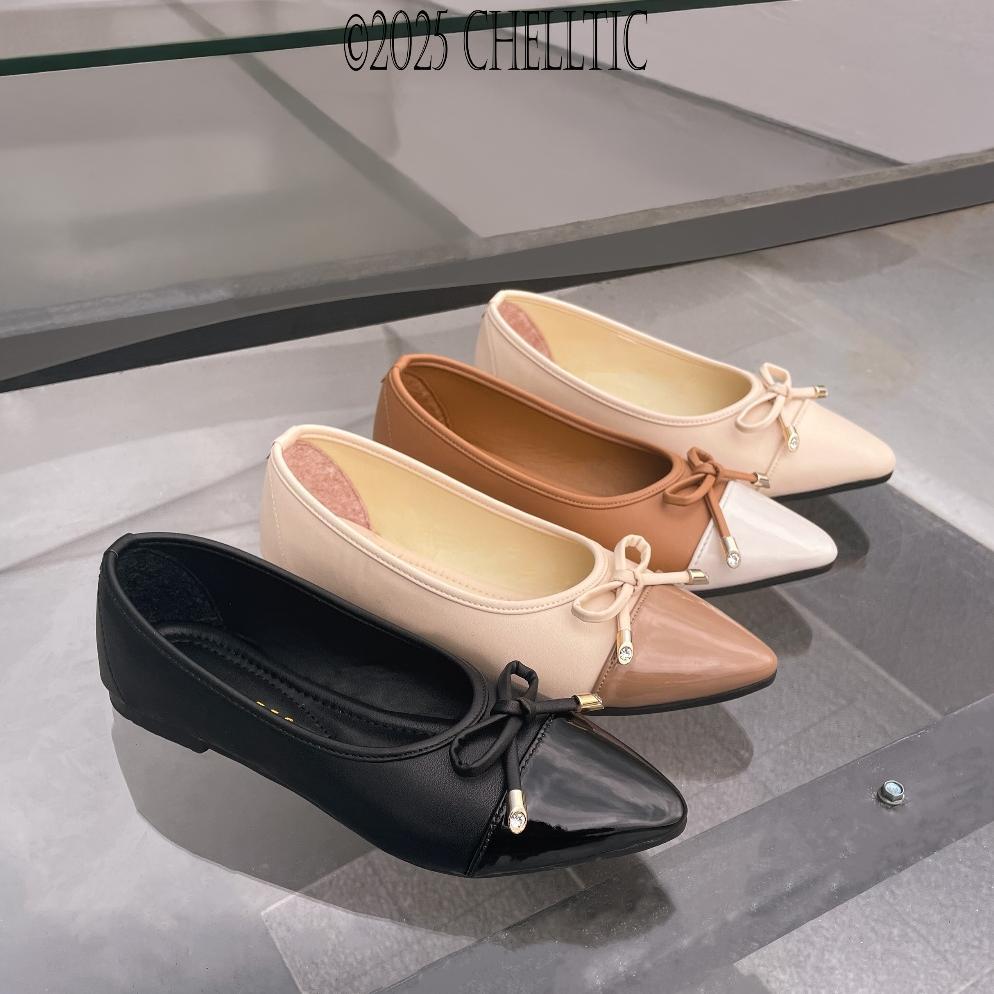 EXCLUSIVE CHELLTIC Sepatu Wanita Flat Shoes Super Empuk | Sepatu balet | Sepatu flatshoes Cewek Kore
