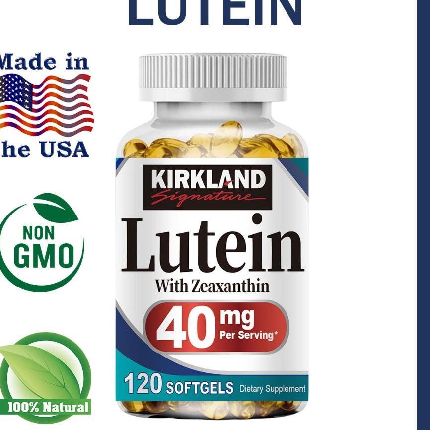 Suplemen Kesehatan Mata Kapsul Lutein & Zeaxanthin Suplemen Mata Untuk Perlindungan Dari Cahaya Biru