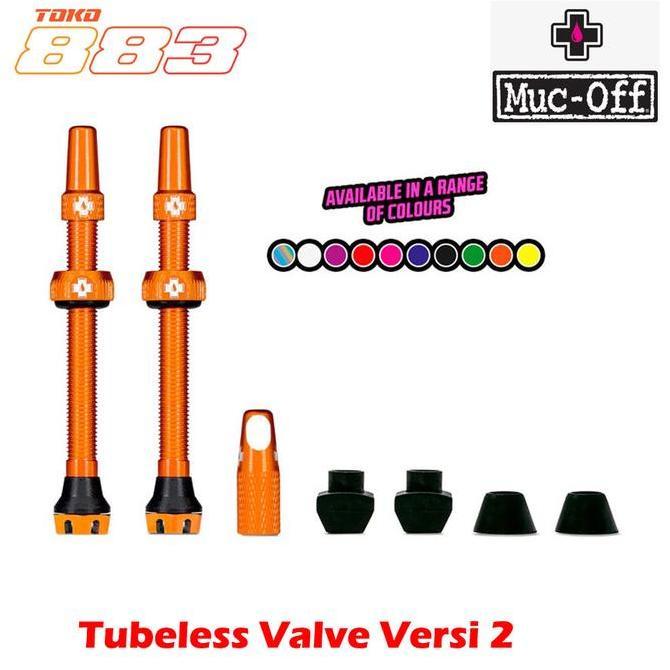 Muc Off Pentil Valve Tubeless Presta 80mm 60mm Tubeless Valve