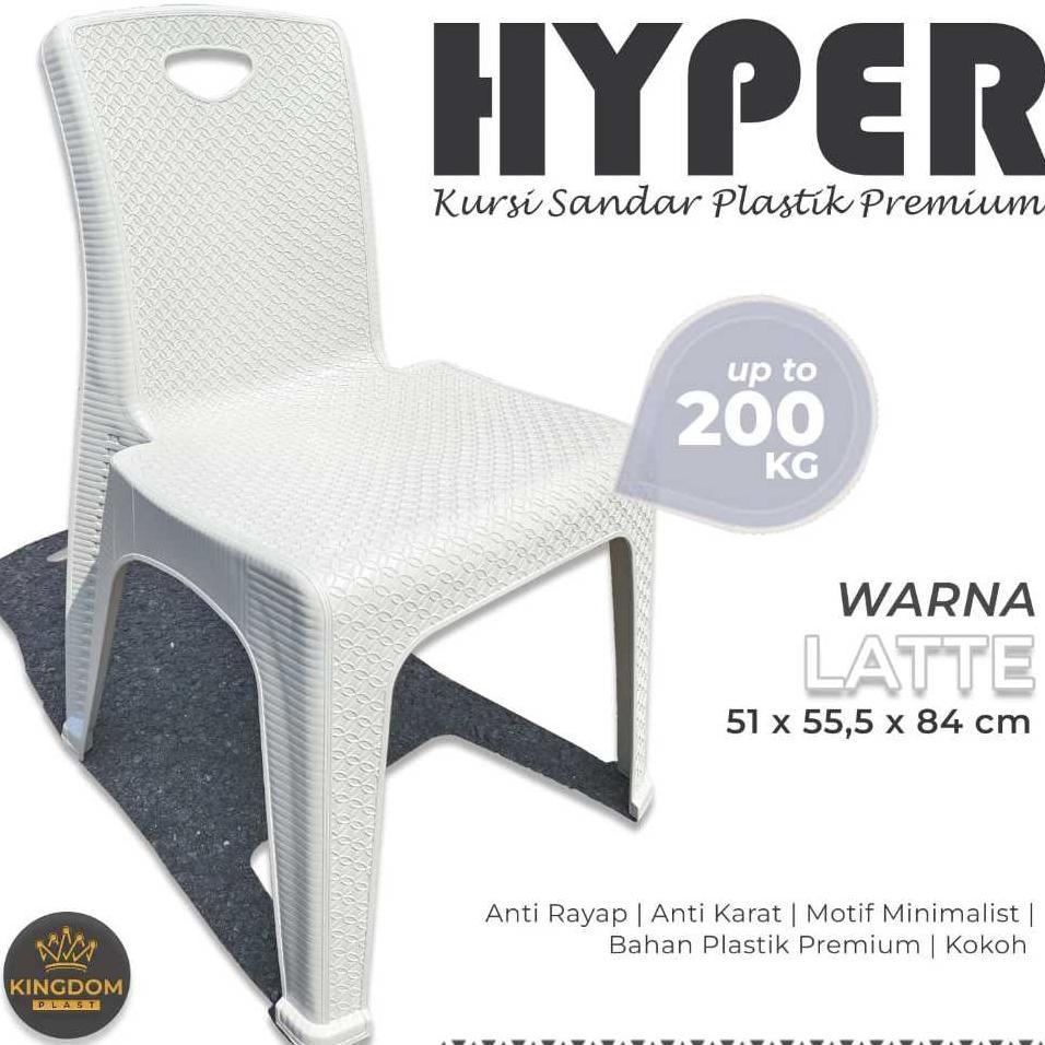Kursi Sandar Hyper Kursi Plastik Kuat Kursi Susun Kursi Teras Kursi Cafe