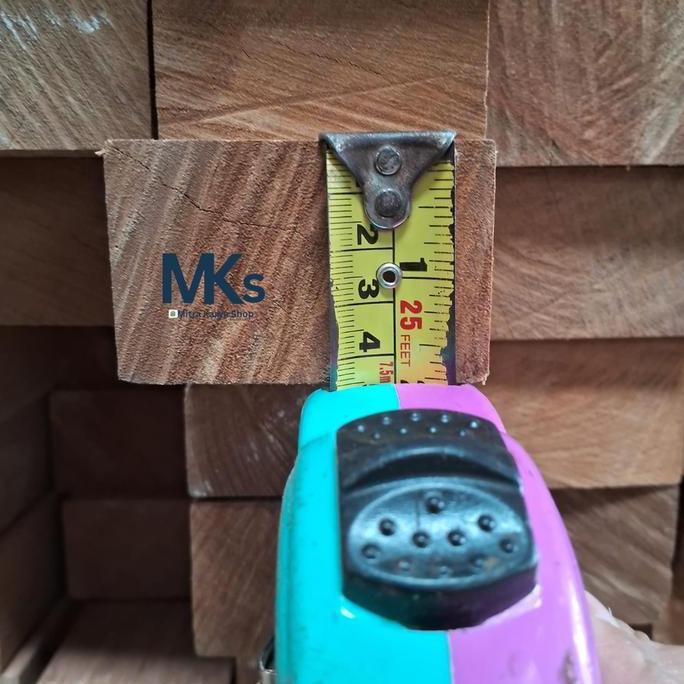 Kayu Kaso Bengkirai/4.5x7cm/Kaso/Fasad/Kisi-kisi/Partisi