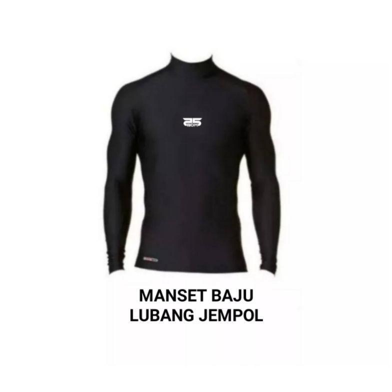 BEST DEALS Baju olahraga pria wanita stelan manset badan lengan panjang leging laging sport celana p