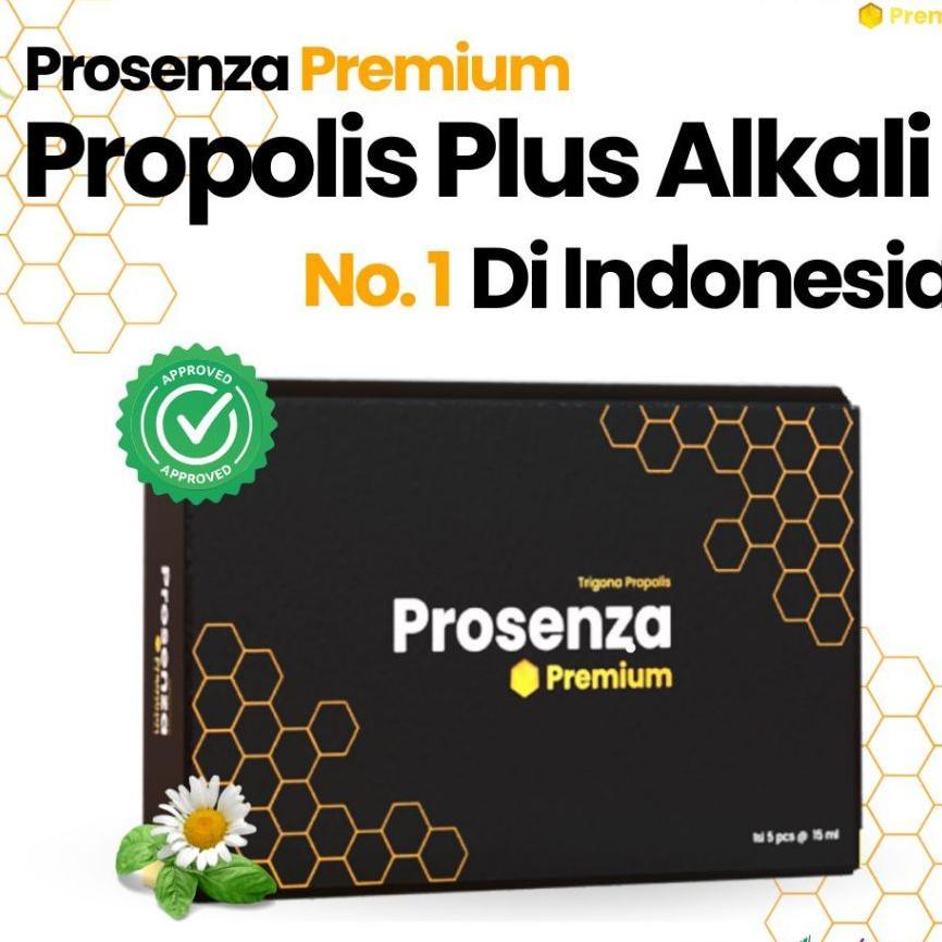Propolis Prosenza Premium Plus Alkali 100% Original Obat Herbal Diabetes Asam Urat Kolesterol Dll