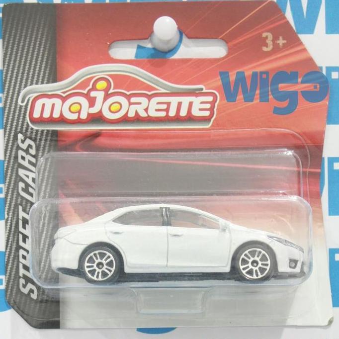 Majorette Error Toyota Corolla Altis putih Street Cars Ast. Diecast