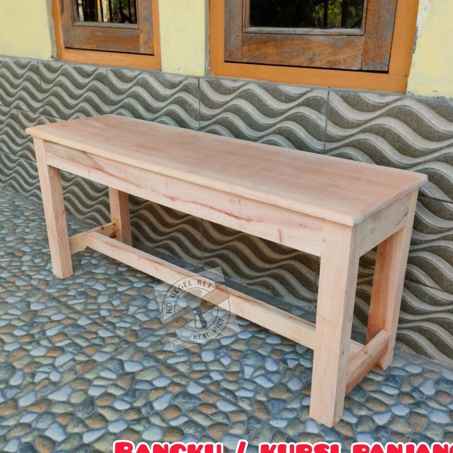 Kursi Bangku Kayu | Kursi Panjang | Kursi Taman