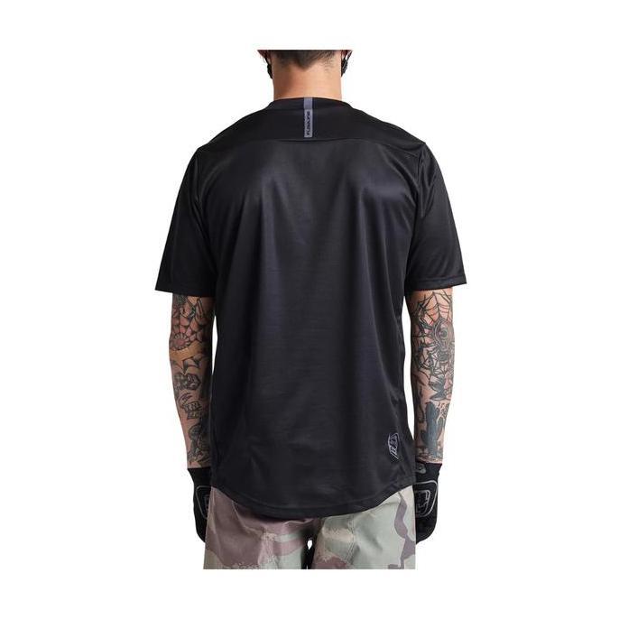 Jersey Sepeda MTB Troy Lee Design - Flowline Short Sleeve Jersey - Black