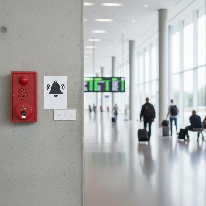 Local Combination Box / Box Fire Alarm / Panel Fire Alarm Lokal 50 cm x 10 cm x 25 cm / Kotak Panel 