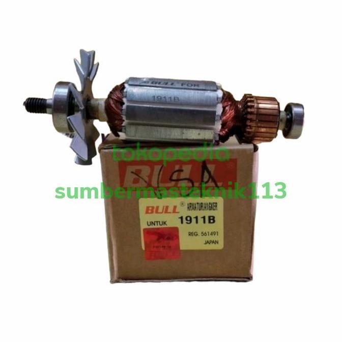 Armature Makita 1911 B Angker Mesin Serut Ketam Kayu Makita 1911B Bull