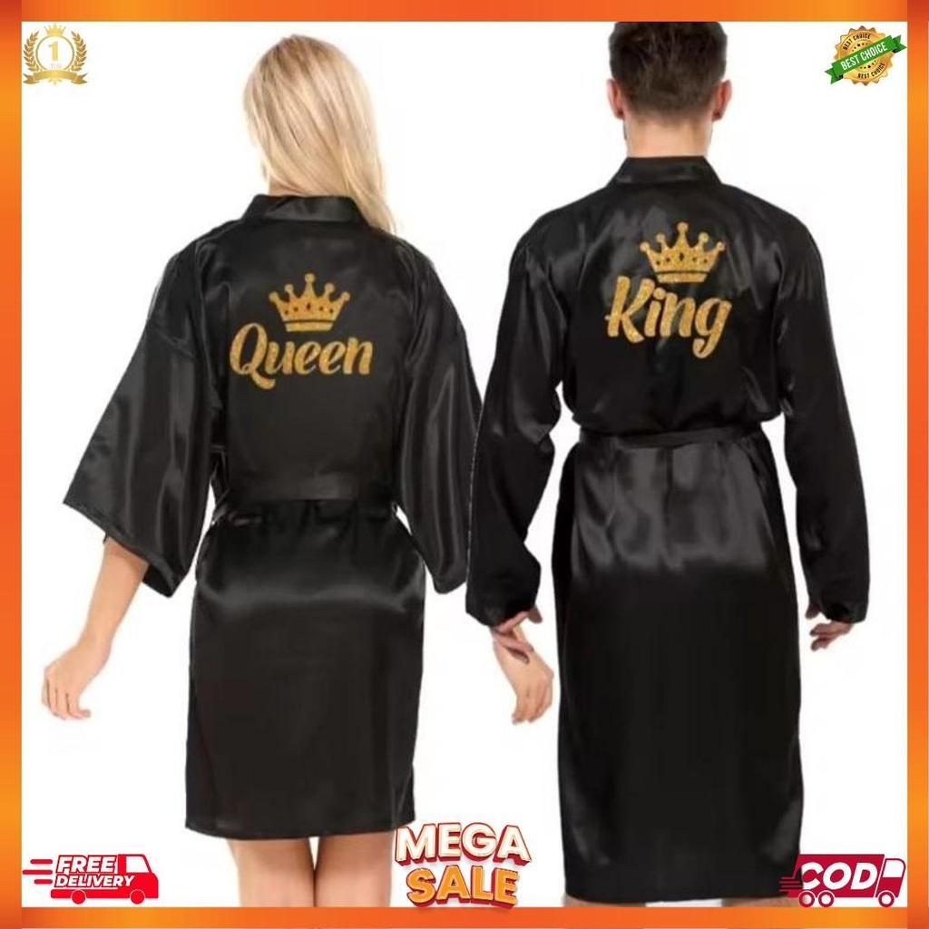 Kimono Tidur Couple Satin Pria Wanita/Hampers Kimono Tidur [K3]