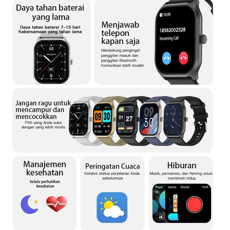 LIMITED OLEVS Jam Tangan Pria Wanita Original Anti Air Smartwatch Multifungsi Digital Watch