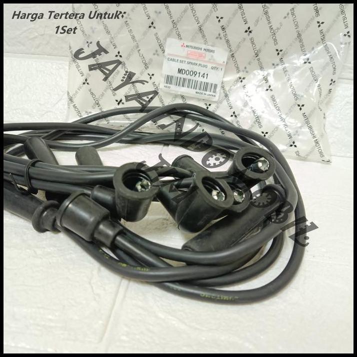 DISKON KABEL BUSI CORD PLUG SET MITSUBISHI L300 KUDA BENSIN 1.6 CC 1600 CC 
