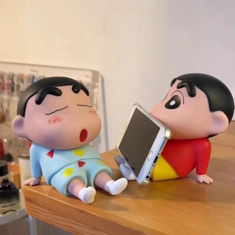 BESTPROMO CRAYON SHINCHAN / HOLDER PHONE / SHIN-CHAN PHONE HOLDER / SANDARAN HP / PENYANGGA HP SINCH