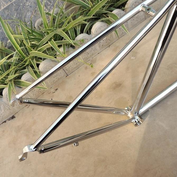 Chromoly frame rodebike frame set includ fork