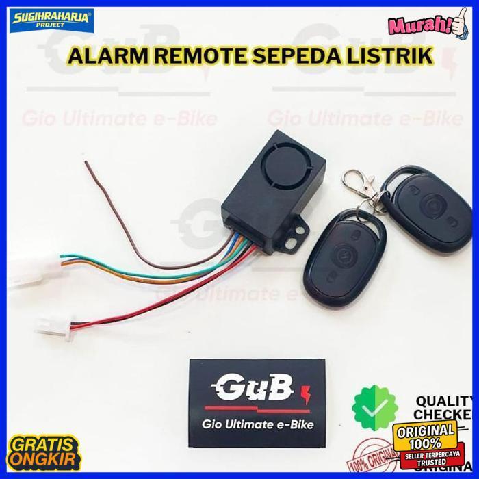 Remote Alarm Sepeda Listrik Original Anti Maling Remote Alarm Universal