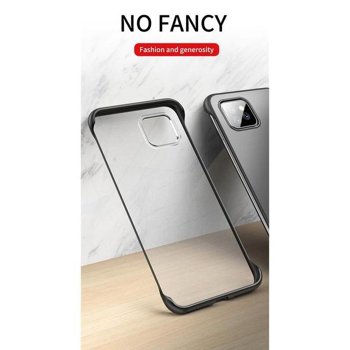 Case  untuk Huawei P30 Pro HARD PC Matte Casing Frame Borderless Frameless Case Slim Cover murah