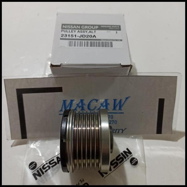 TERBARU PULLEY PULI PULLY ALTERNATOR DINAMO AMPERE NISSAN XTRAIL X-TRAIL T30 