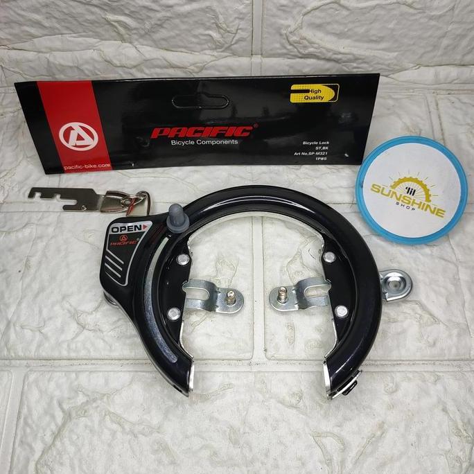 Kunci Gembok Sepeda Bicycle Lock PACIFIC M321 Seli Lipat Folding Bike CTB Mini Balap Siera