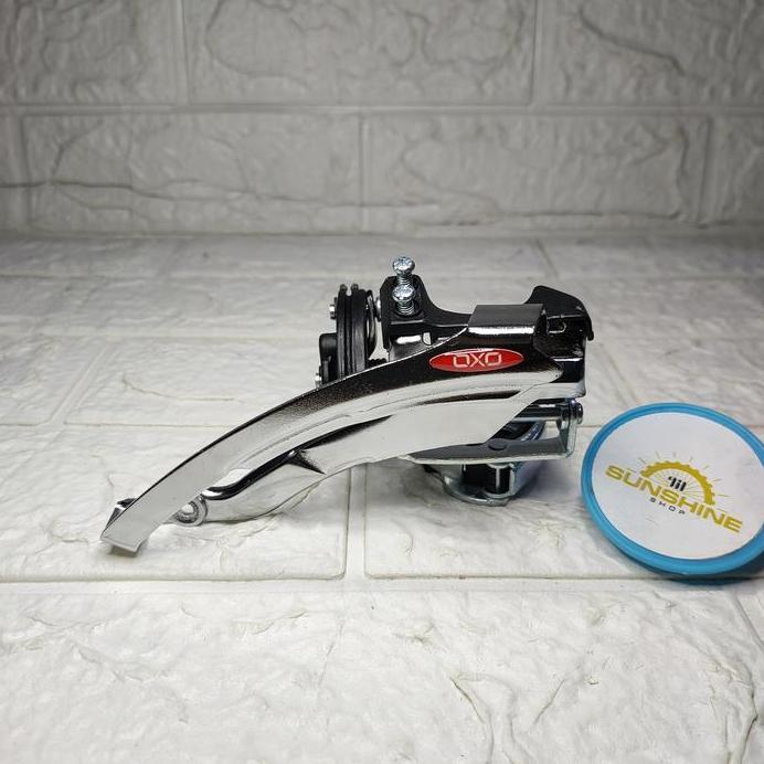 FD Crank 3 Speed OXO Dual Pull Tarikan Atas Bawah Max Chainring 48T