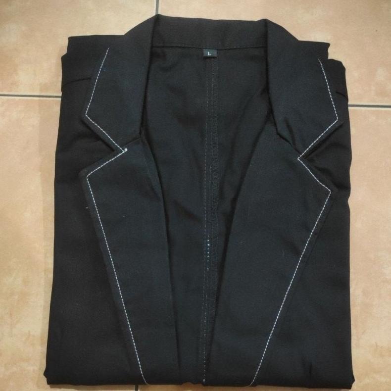 FAVORIT BPS COD BLAZER / JAS PRIA VENTURA HITAM SANMER PREMIUM S M L XL VENTU BLACK FORMAL BUSA KAIN