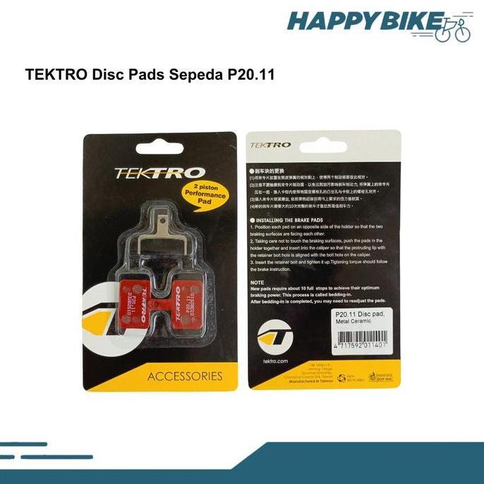 Kampas Rem Sepeda Discbrake Pads Tektro P20.11