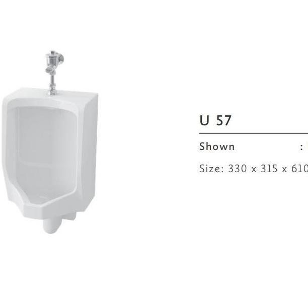 Ready Urinoir Toto U57 Set Komplit/Urinoir Toto U 57 Set T60P