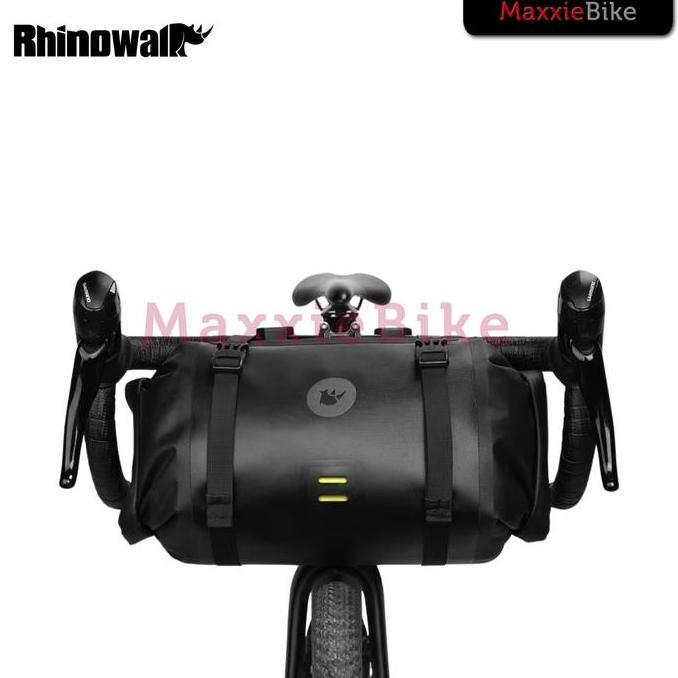 Rhinowalk X21998 Tas Stang Sepeda Handlebar Roll Pack Bag Bicycle Road Mtb