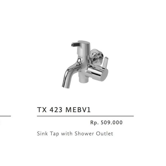 Ready Kran Cabang Shower Toto TX 423 MEBV1 / Kran Cabang 2 Shower Toto