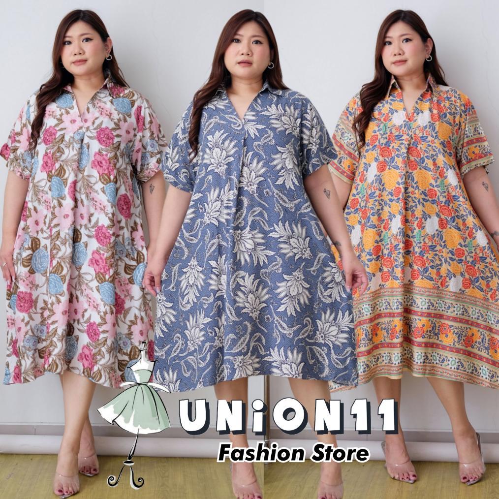 DRESS JUMBO WANITA LD 126 / BAJU JUMBO WANITA / BAJU KERJA WANITA BIGSIZE / DRESS JUMBO WANITA / DRE