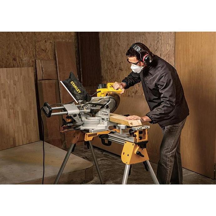 Stanley Sm18 254Mm 1800W Sliding Mitre Saw / Gergaji Miter