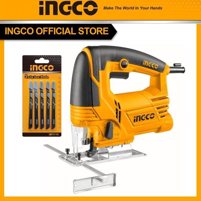 Mesin Gergaji Tangan Jigsaw Kuning 650W Ingco Js6508