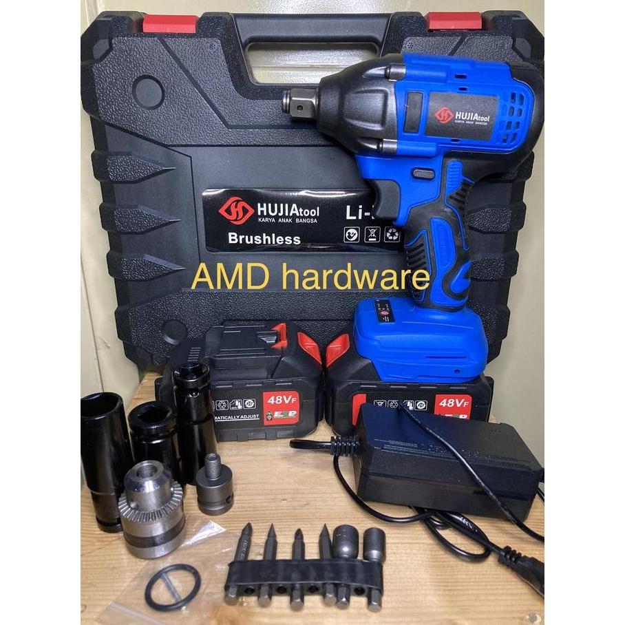 BOR CORDLESS BRUSHLESS IMPACT WRENCH SOCK SET 21V NAGAWA MODEL