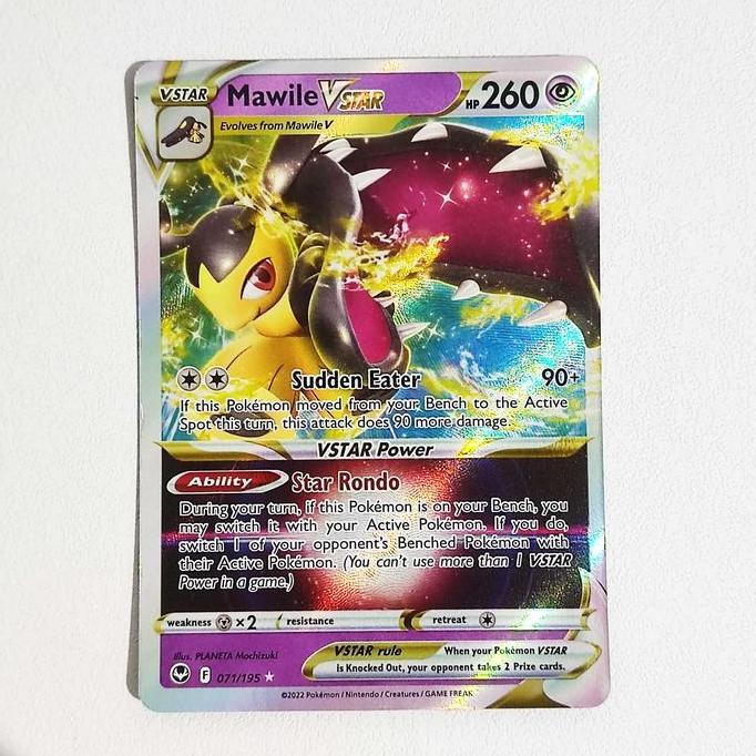 Mawile VSTAR 071/195 - Silver Tempest Pokemon Card English TCG