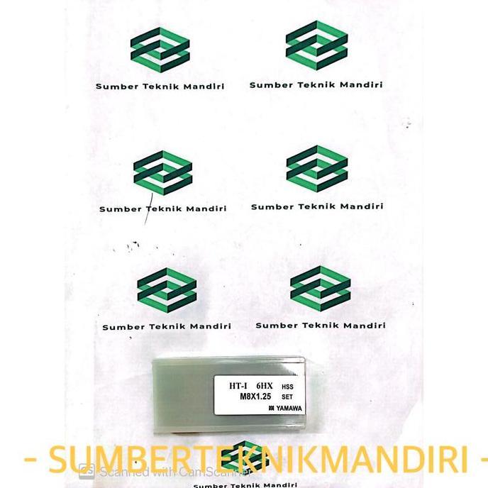 HAND TAP HSS YAMAWA M8 X 1.25 SATU SET @3 PCS / HAND TAP YAMAWA