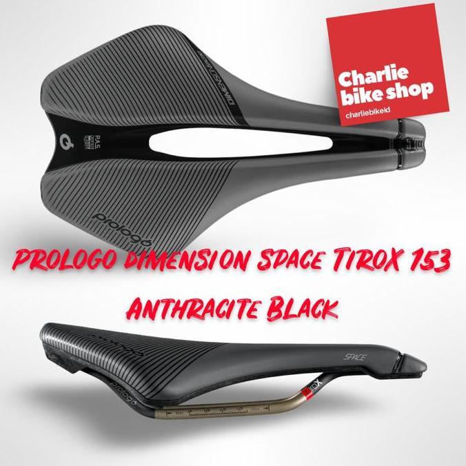 Saddle Sadel Prologo Dimension Space Tirox 153 Anthracite Black