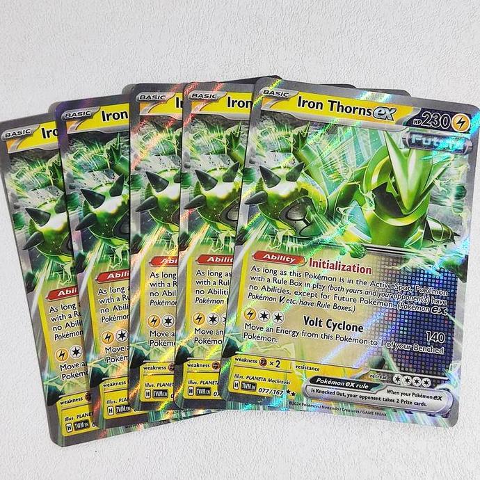 Iron Thorns ex 077/167 - Twilight Masquerade Pokemon Card English