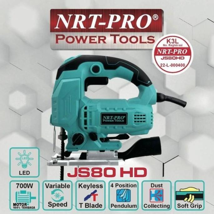 Nrt Pro Jigsaw Js80Hd Js 80 Hd Laser+Speed Mesin Jigsaw Js 80Hd Promo