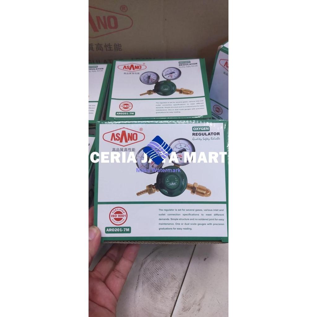 ASANO Regulator Las Oxygen Oksigen Tabung Las Oksigen Oxy Welding