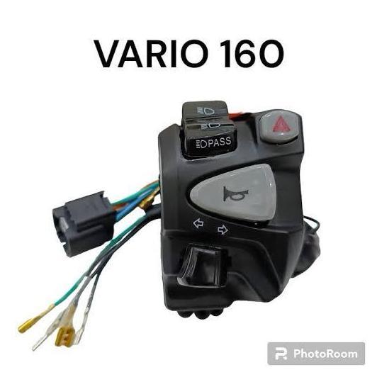 SAKLAR HOLDER KIRI VIETNAM ADA HAZARD PNP HONDA VARIO 160 ABS Handle