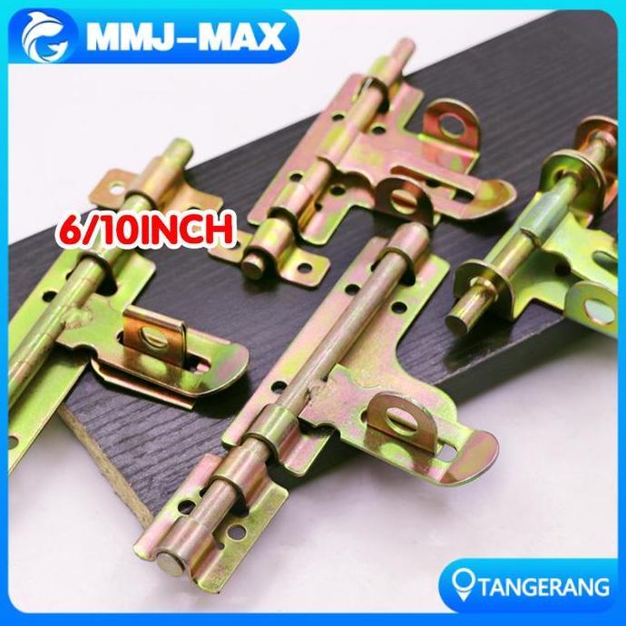 NUMAQUEEN Slot Atau Grendel Kunci Pintu Sliding Pintu Garasi Gembok Pintu Gerbang Dua Arah Slot Gemb