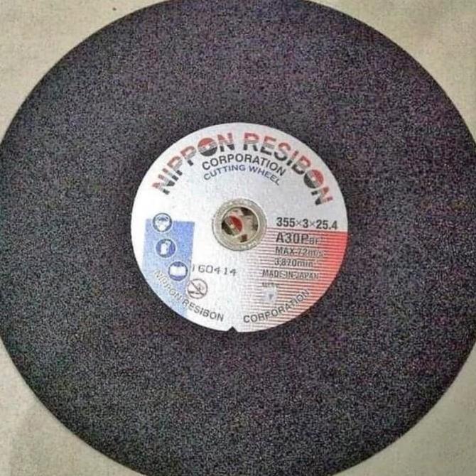Cutting Potong Nippon resibon 14"inch batu potong gerinda duduk 14"inch satu dus 25pcs