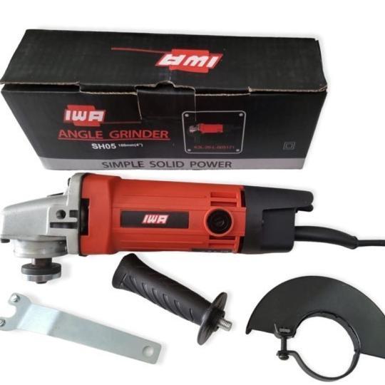 Promo Iwa Angle Grinder 100Mm Sh05 Mesin Gurinda Listrik  Alat Potong Keramik Gerinda 4 Inch Potong 