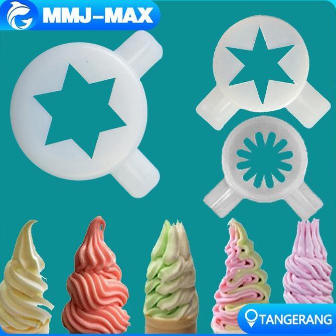 NUMAQUEEN Soft Ice Cream Machine Mold/Cetakan Bintang Mesin Soft Ice Cream