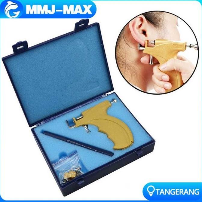 BLAZONE Alat Tindik Telinga Set Tindik Telinga Hidung Pusar Alat Keamanan Tindik Telinga