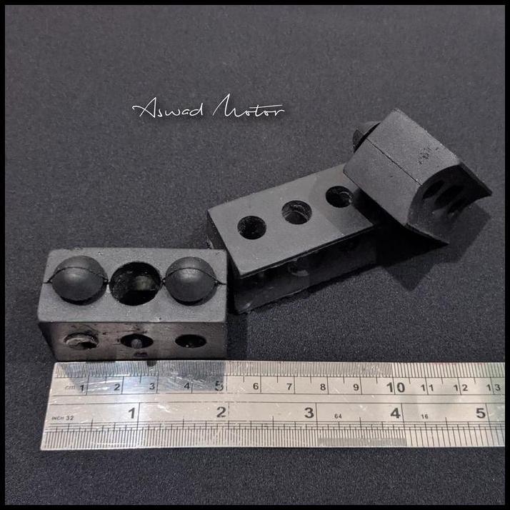 BEST DEAL 1SET KARET GANJAL JOK HONDA TIGER REVO ORIGINAL SET / KARET BANTALAN JOK TIGER REVO / KARE